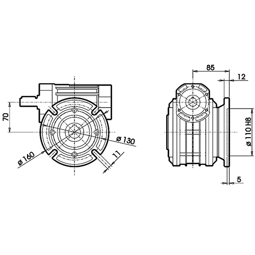 I70 FBR-FLANGE